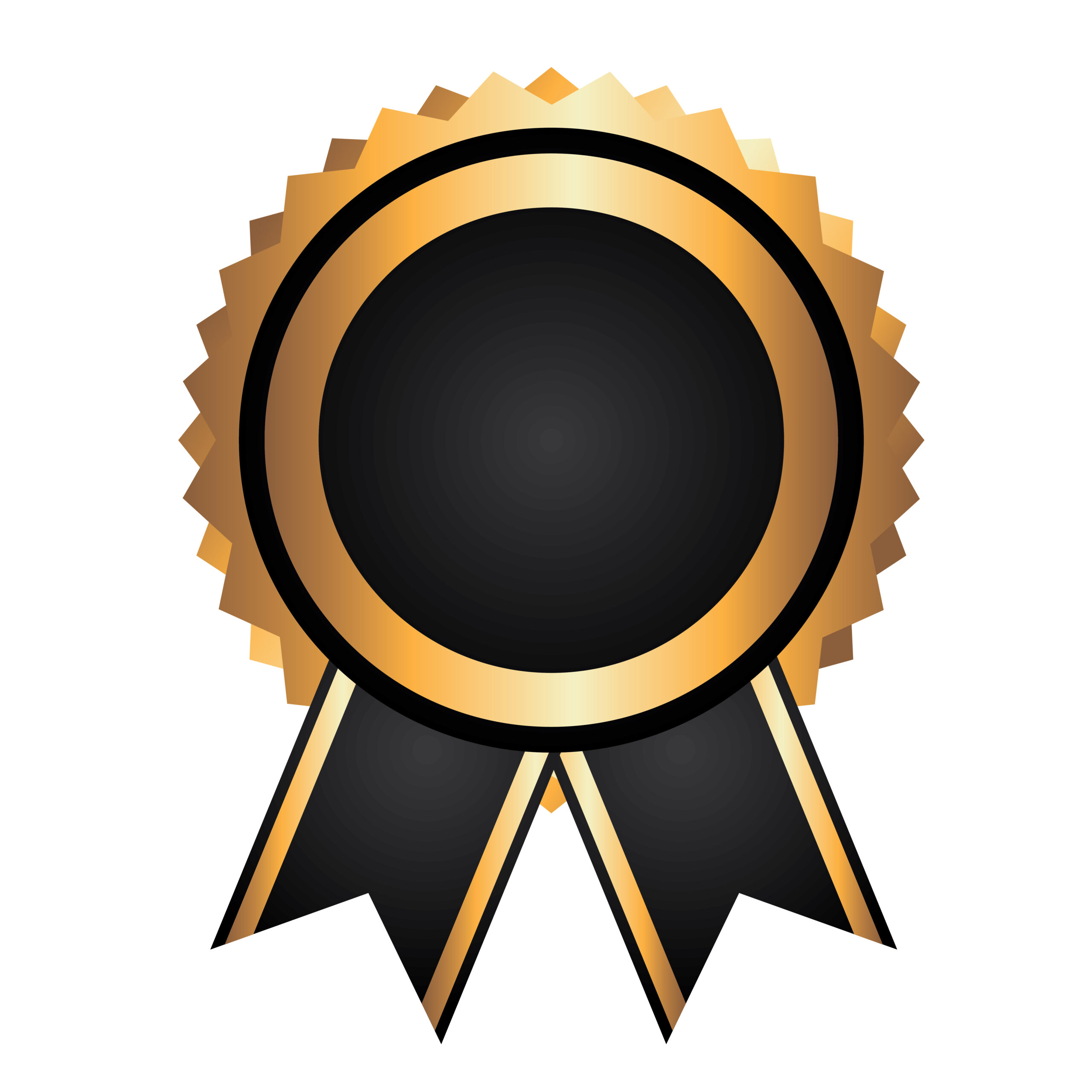 award ribbon icon graphic design vector illustration
